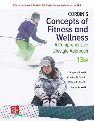 Corbin's Concepts of Fitness And Wellness: A Comprehensive Lifestyle Approach ISE - Charles Corbin, Gregory Welk, William Corbin, Karen Welk