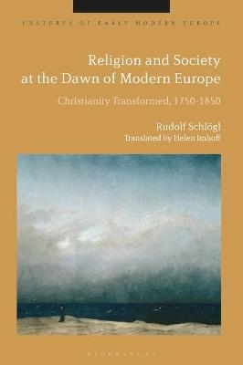 Religion and Society at the Dawn of Modern Europe - Professor Dr Rudolf Schlögl