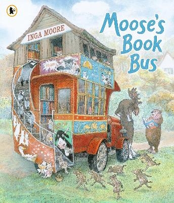 Moose's Book Bus - Inga Moore