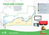 Sportbootkarten Satz 13: Polen und Litauen (Ausgabe 2022/2023) - 