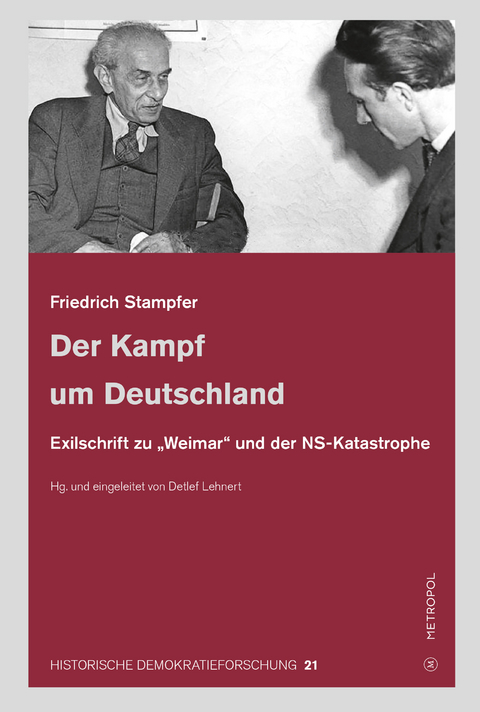Der Kampf um Deutschland - Friedrich Stampfer
