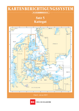 Berichtigung Sportbootkarten Satz 5: Kattegat (Ausgabe 2022) - 
