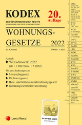 KODEX Wohnungsgesetze 2022 - inkl. App - 