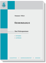 Kriminologie - Karl-Edmund Hemmer, Achim Wüst