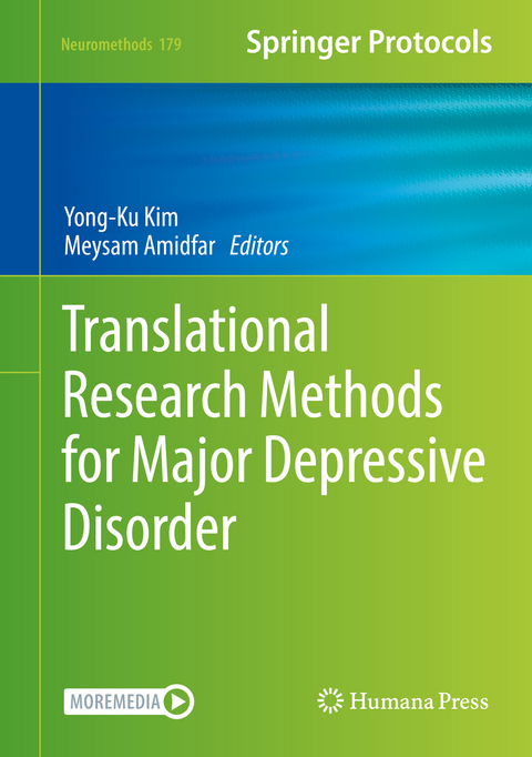 Translational Research Methods for Major Depressive Disorder - 