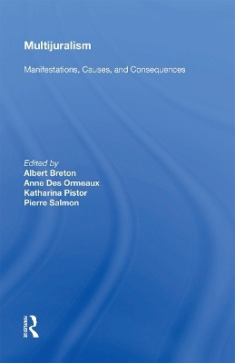 Multijuralism - Albert Breton, Anne Des Ormeaux, Katharina Pistor, Pierre Salmon