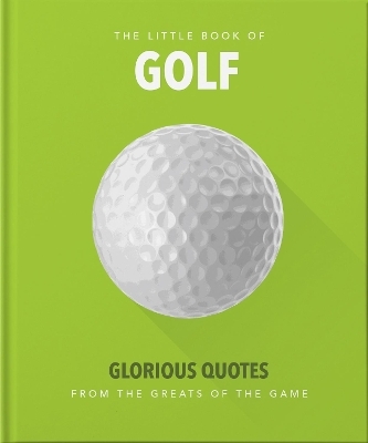 The Little Book of Golf -  Orange Hippo!