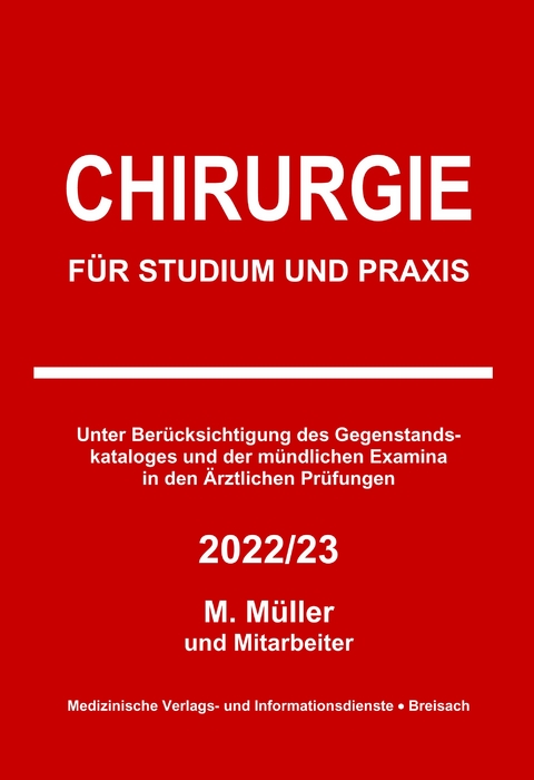 Chirurgie 2022/23 - Markus Müller
