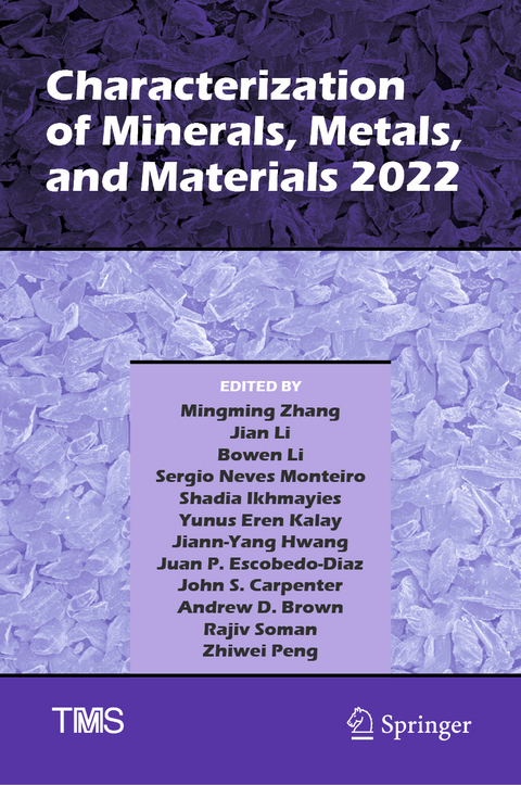 Characterization of Minerals, Metals, and Materials 2022 - 