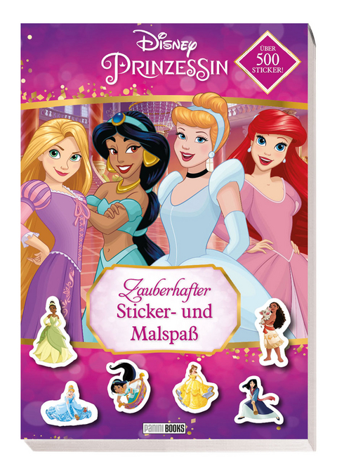 Disney Prinzessin: Zauberhafter Sticker- und Malspaß -  Panini