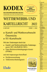 KODEX Wettbewerbs- und Kartellrecht 2022 - Becka, Marcus; Doralt, Werner