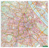 Wien, Stadtplan 1:20.000, Magnetmarkiertafel, freytag & berndt