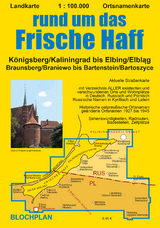Landkarte rund um das Frische Haff - Bloch, Dirk