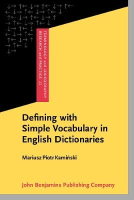 Defining with Simple Vocabulary in English Dictionaries - Mariusz Piotr Kamiński