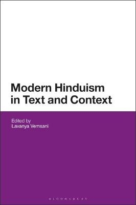 Modern Hinduism in Text and Context - 