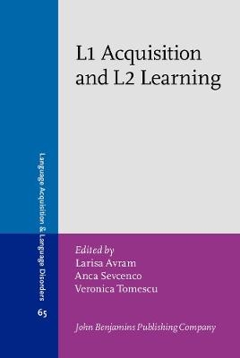 L1 Acquisition and L2 Learning - 