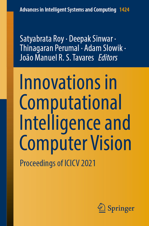 Innovations in Computational Intelligence and Computer Vision - 