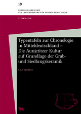 Typentafeln zur Chronologie in Mitteldeutschland – Die Aunjetitzer Kultur auf Grundlage der Grab- und Siedlungskeramik (Forschungsberichte des Landesmuseums für Vorgeschichte Halle 19) - Ralf Schwarz