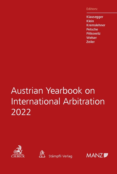 Austrian Yearbook on International Arbitration 2022 - 