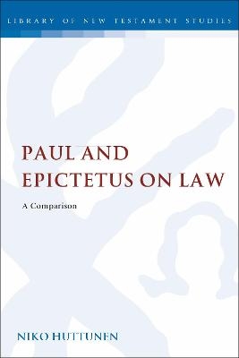 Paul and Epictetus on Law - Dr Niko Huttunen