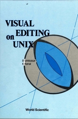 VISUAL EDITING ON UNIX  (B/H) - B Srinivasan