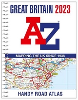 Great Britain A-Z Handy Road Atlas 2023 (A5 Spiral) - A-Z Maps