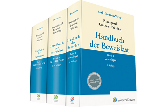 Handbuch der Beweislast (Bundle Bände 1-3) - 