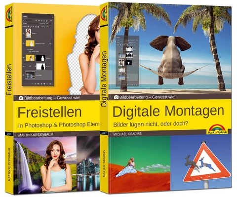 Freistellen und digitale Montagen in Adobe Photoshop CC und Photoshop Elements - Gewusst wie - Martin Quedenbaum, Michael Gradias