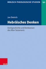 Hebräisches Denken - Jan Dietrich