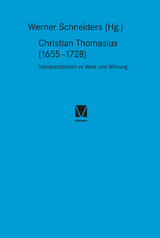 Christian Thomasius (1655–1728) - 