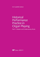 Historical Performance Practice in Organ Playing - 