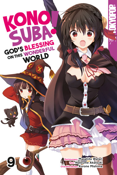 Konosuba! God's Blessing On This Wonderful World! 09 - Masahito Watari, Natsume Akatsuki, Kurone Mishima