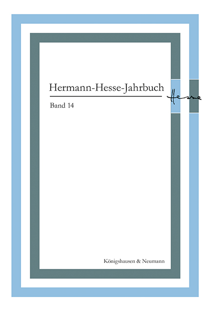 Hermann-Hesse-Jahrbuch, Band 14 - 