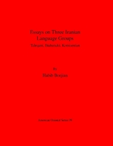 Essays on Three Iranian Language Groups - Borjian, Habib