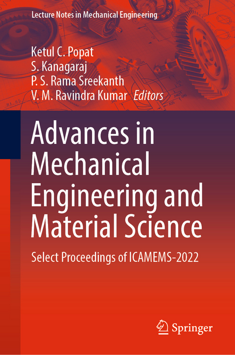 Advances in Mechanical Engineering and Material Science - 