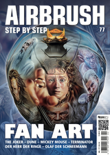 Airbrush Step by Step 77 - Byron Lawrence, Younes Bouchlouch, Angus Alcantara, Midas Bayle Villanueva, Roger Hassler