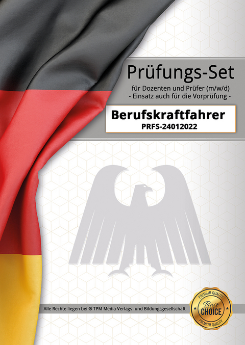 Berufskraftfahrer (m/w/d) Prüfungs-Set mit versiegeltem Lösungsbogen - Thomas Mueller