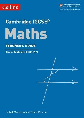 Cambridge IGCSE™ Maths Teacher’s Guide - Chris Pearce, Isabel Marsden