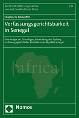 Verfassungsgerichtsbarkeit in Senegal - Chadidscha Schoepffer