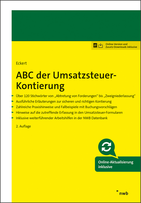 ABC der Umsatzsteuer-Kontierung - Karl-Hermann Eckert