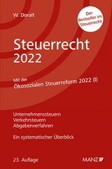 Steuerrecht 2022 - Doralt, Werner
