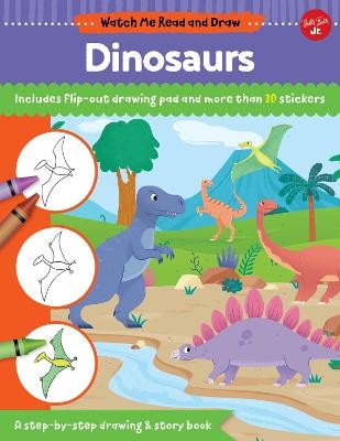 Watch Me Read and Draw: Dinosaurs - Samantha Chagollan