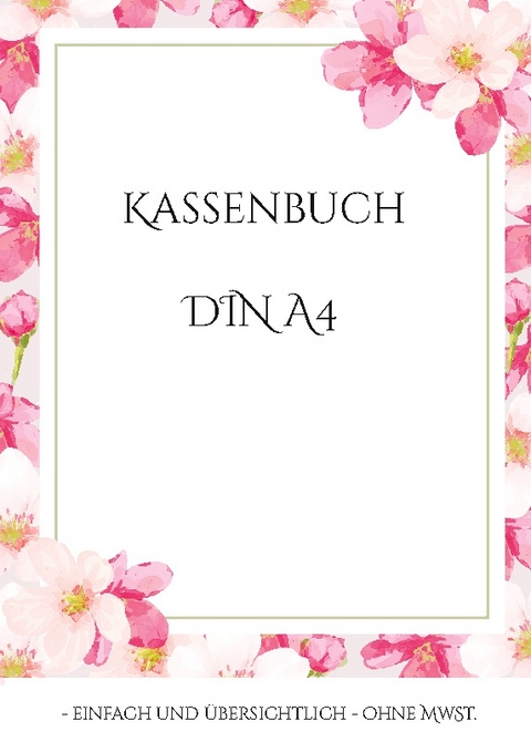 Kassenbuch DIN A4 - Thomas Eschenbach