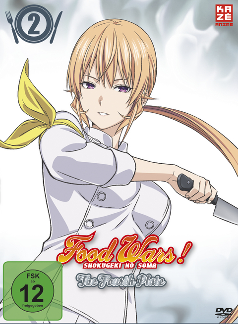 Food Wars! The Fourth Plate - 4. Staffel - DVD 2 - Yoshitomo Yonetani