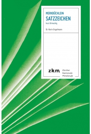 Merkbüchlein Satzzeichen - Karin Engelmann