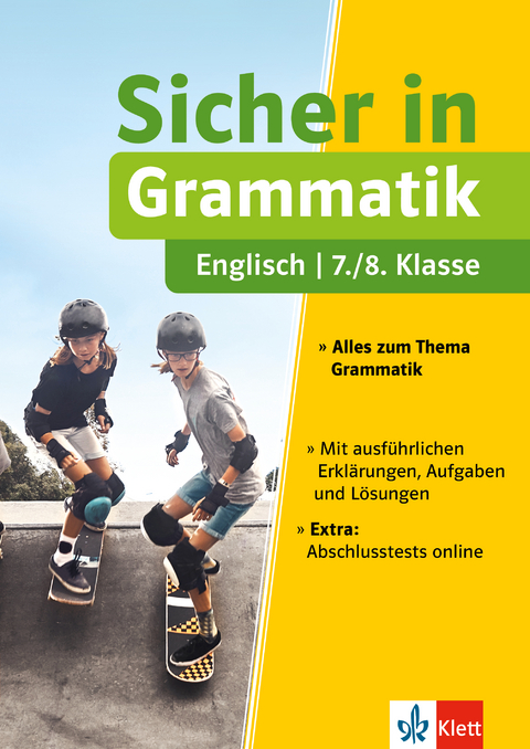 Klett Sicher in Englisch Grammatik 7./8. Klasse