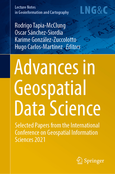 Advances in Geospatial Data Science - 