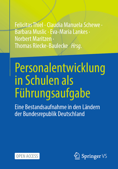 Personalentwicklung in Schulen als Führungsaufgabe - 