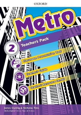 Metro: Level 2: Teacher's Pack - Nicholas Tims, James Styring