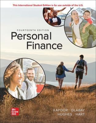 Personal Finance ISE - Jack Kapoor, Les Dlabay, Robert J. Hughes, Melissa Hart